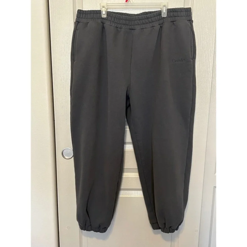 Comfrt signature sweatpant joggers steel grey unisex 3XL‎ lounge cozy comfort